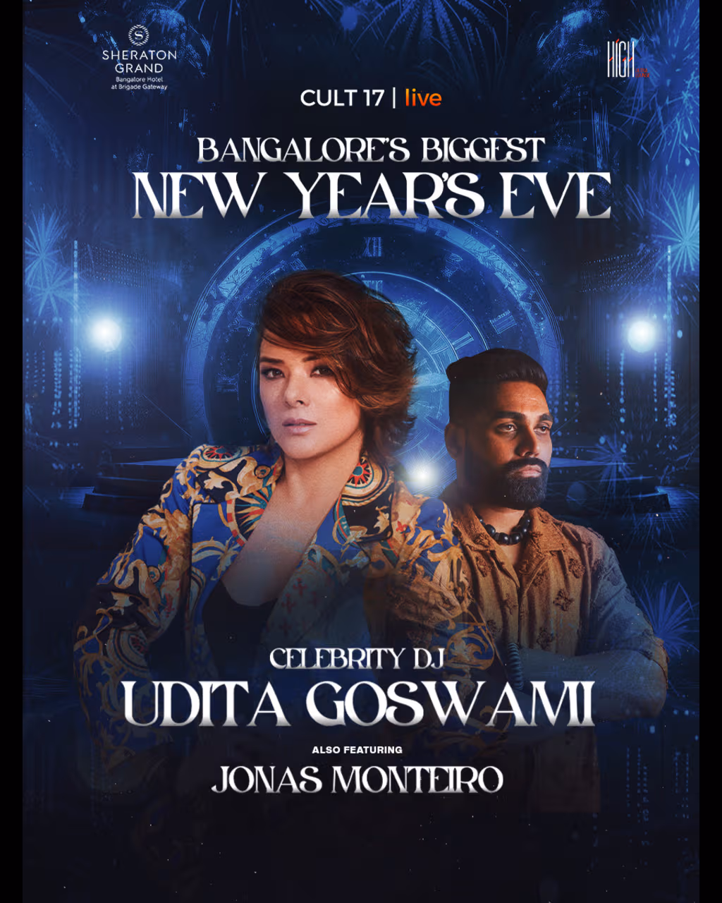 Bangalore's Biggest New Years Eve Featuring Udita Goswami