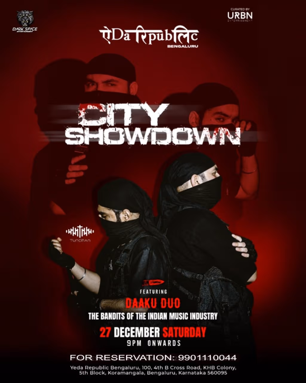 Banger Saturday at Yeda Republic Ft Daaku Duo 