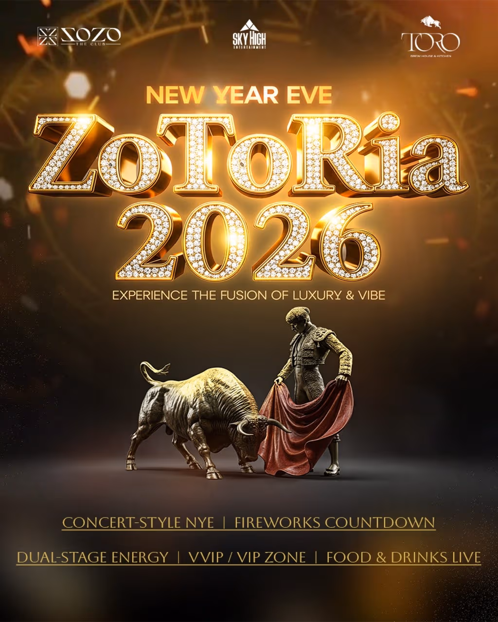 ZoToRia 2026 – High-Energy New Year’s Eve Celebration!