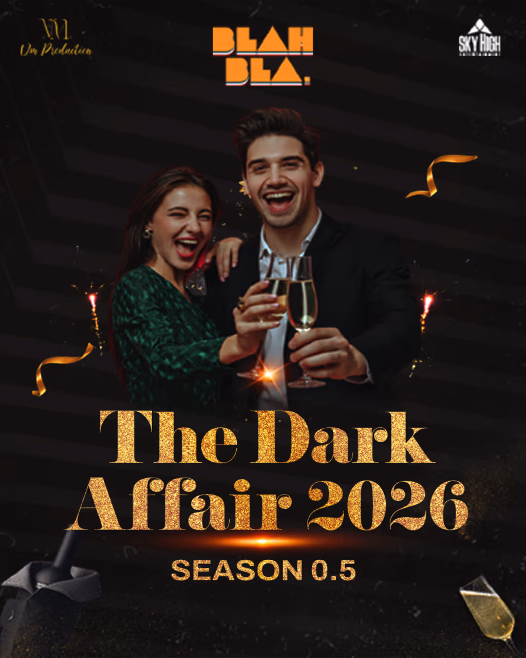 THE DARK AFFAIRS 2026 – New Year’s Eve at Blah Blah