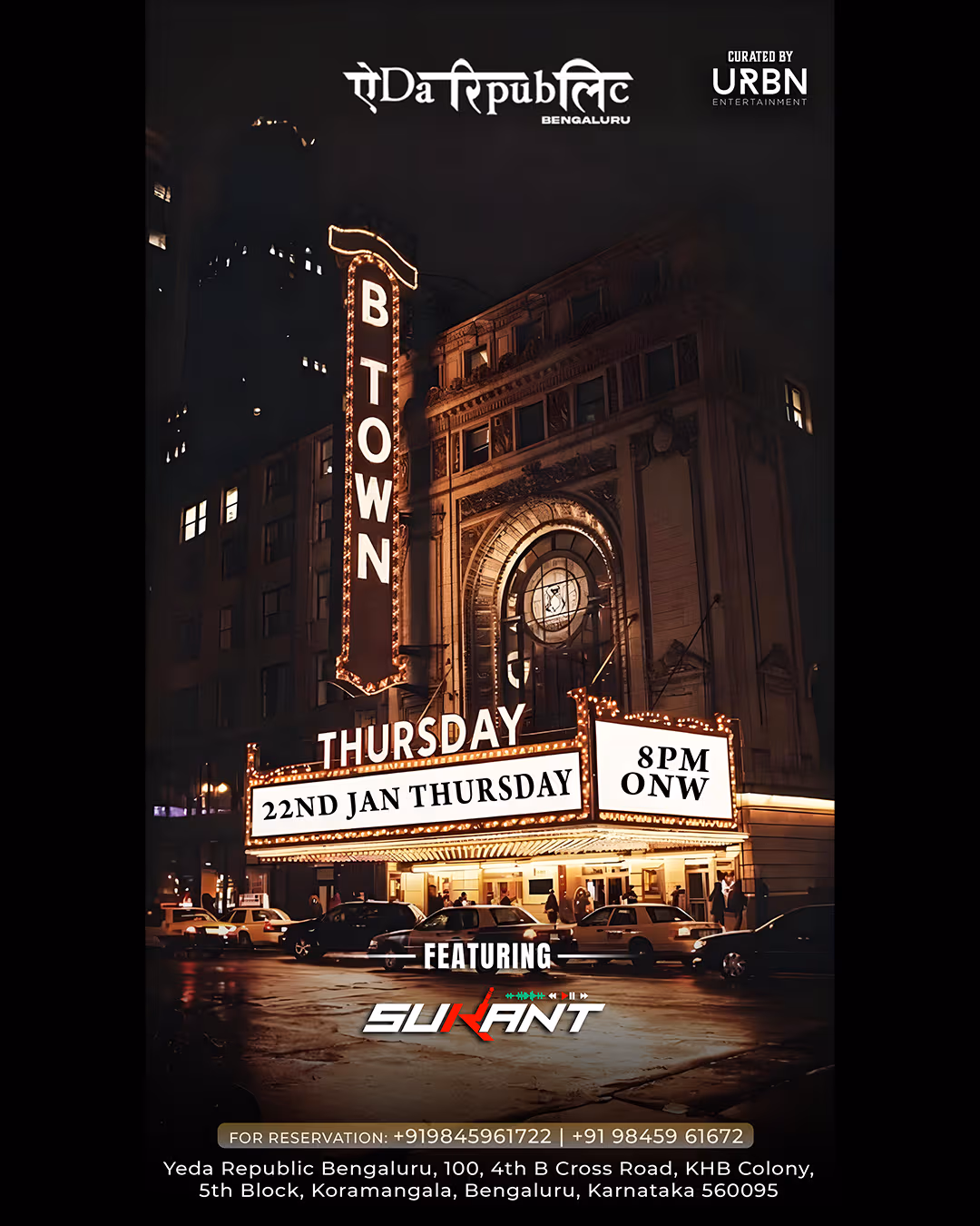 B-Town Thursdays ft. DJ Sukant