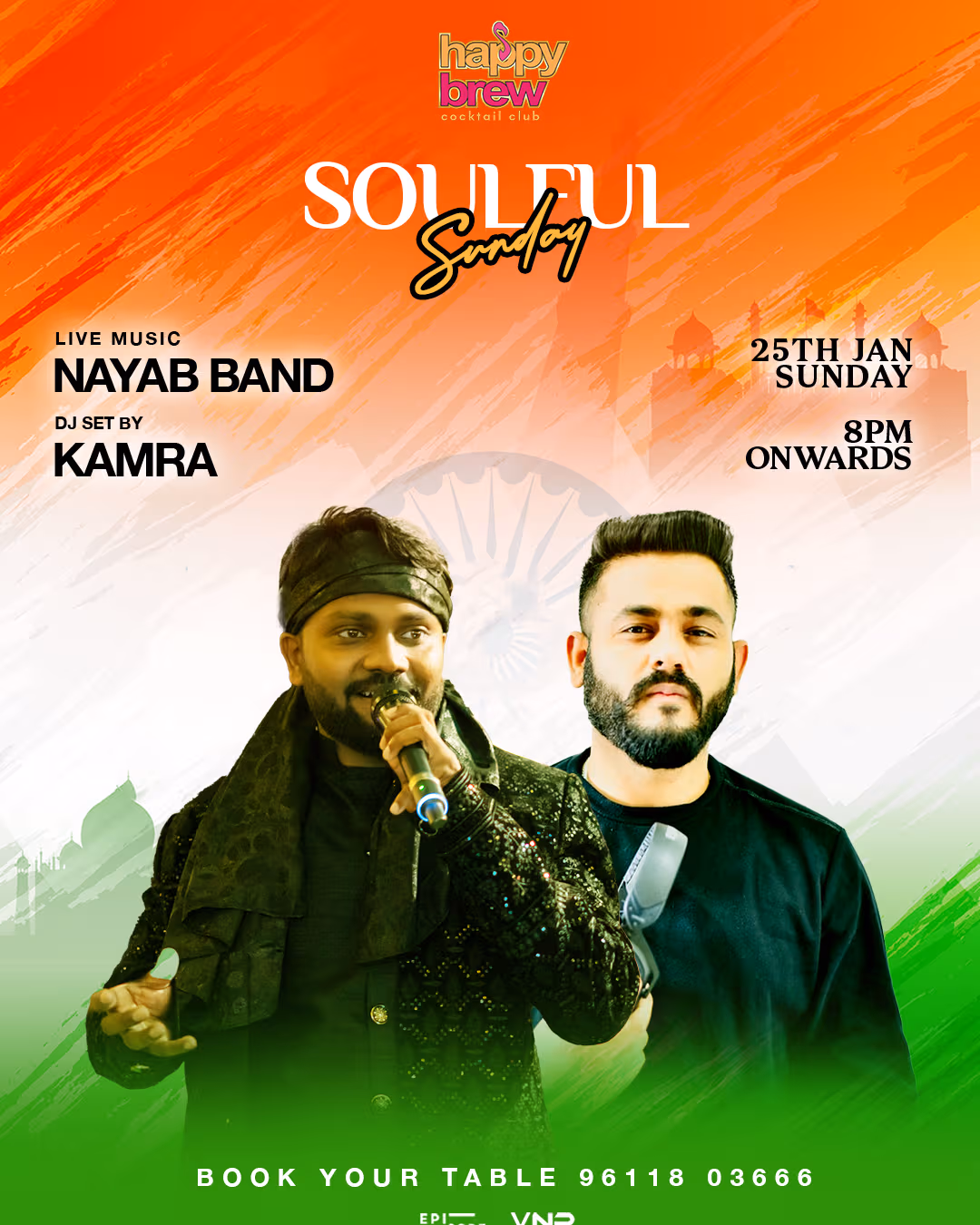 Soulful Sunday By Happy Brew cocktail club 