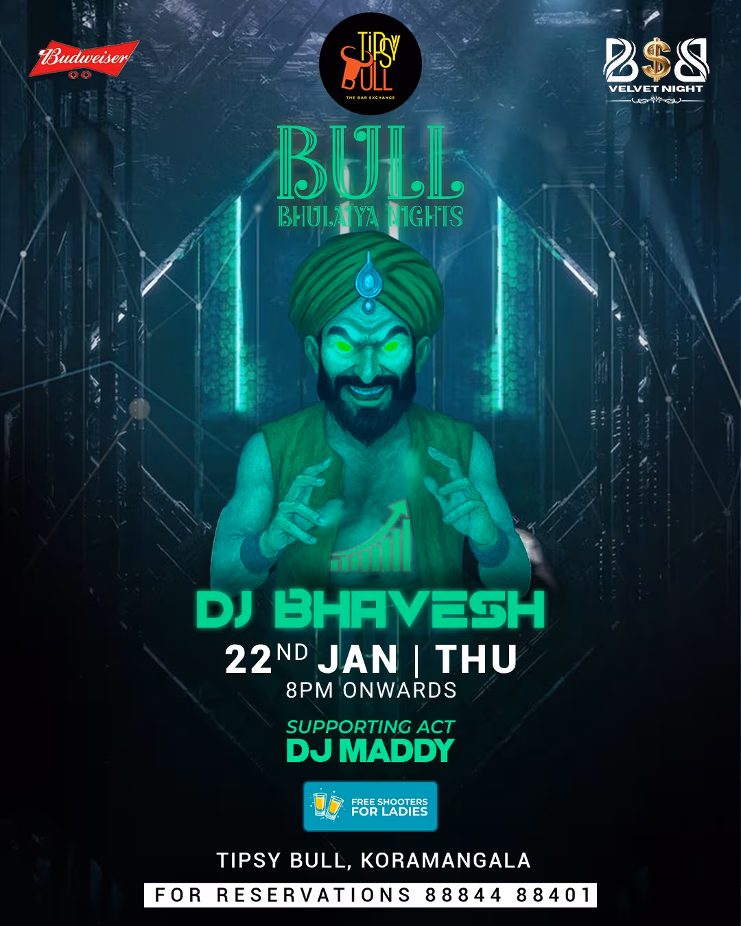 Bull Bhulaiya Nights By Tipsy Bull Koramangala 