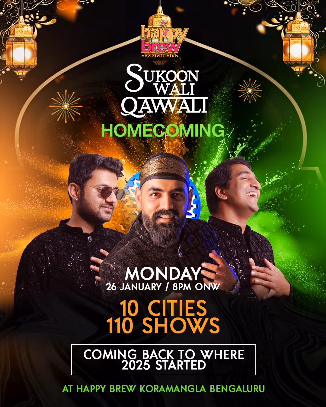 Sukoon Wali Qawwali – Homecoming Tour