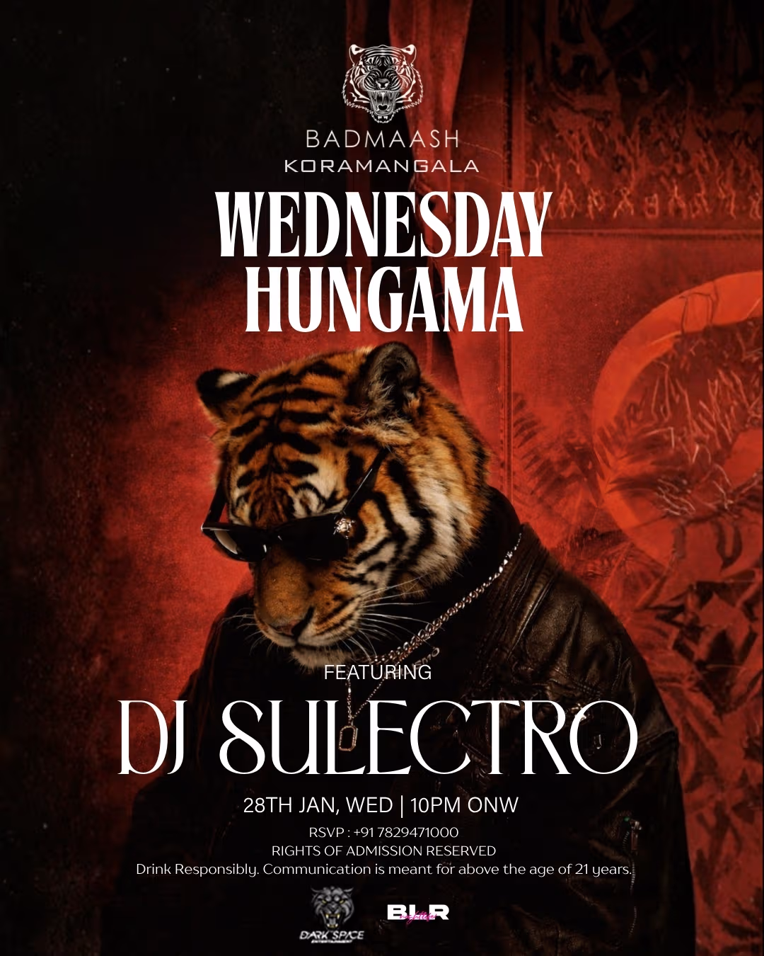 Wednesday Hungama ft. DJ Sulectro at Badmaash, Koramangala
