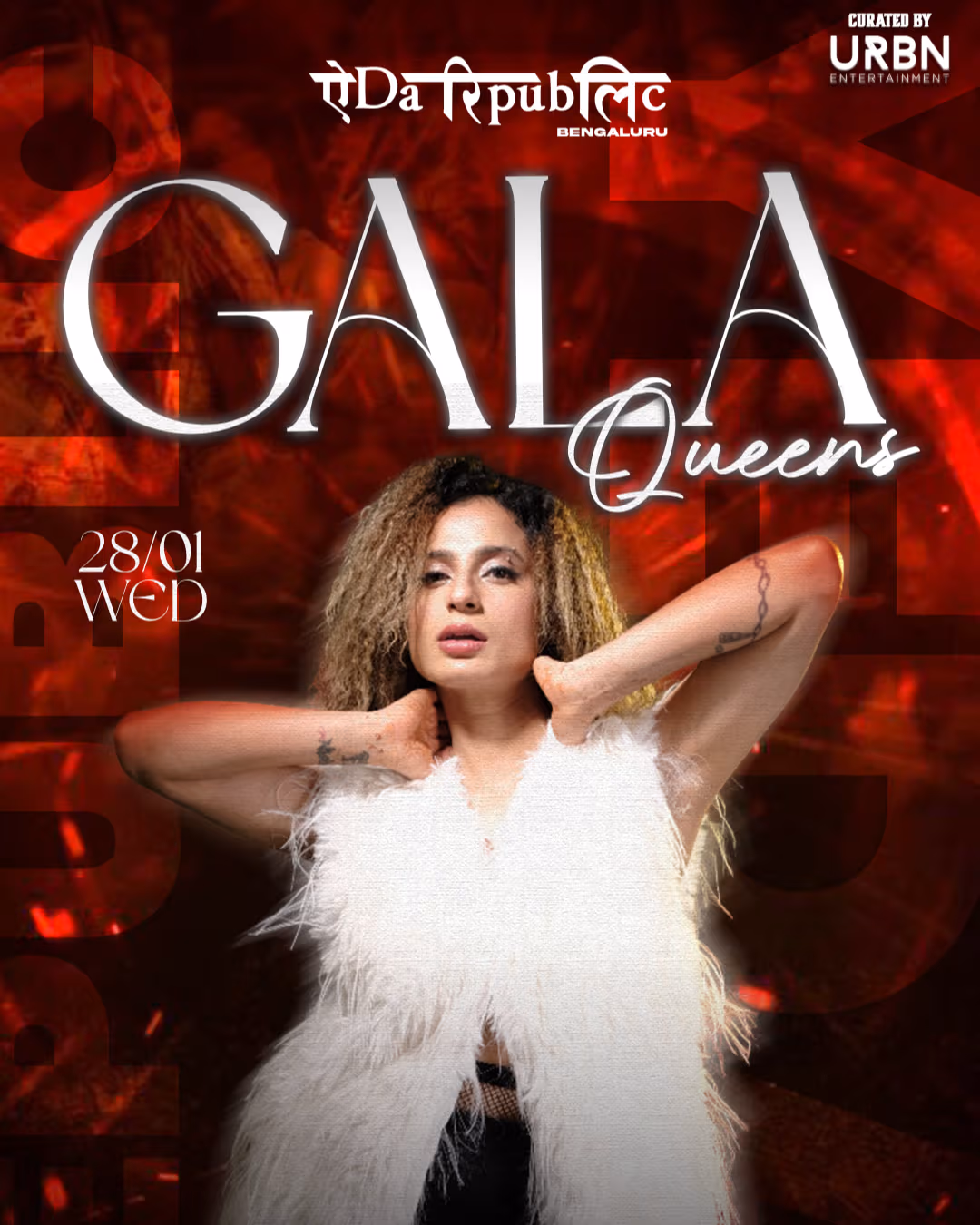 Gala Queens Night ft. DJ M3SH at Yeda Republic, Bengaluru