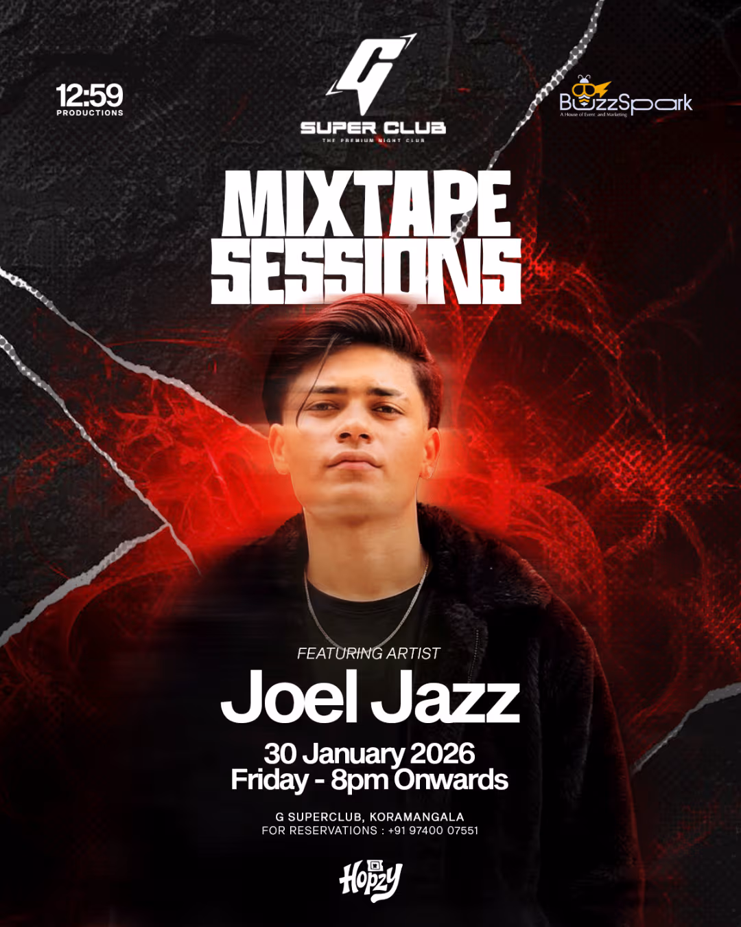 Mixtape Sessions ft. Joel Jazz at G Superclub, Koramangala