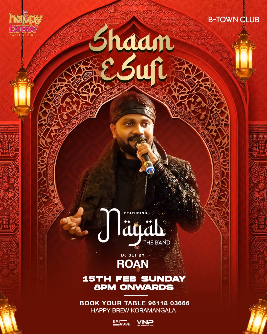 🌙 SHAAM-E-SUFI — THE VALENTINE AFTERPARTY 🌙
