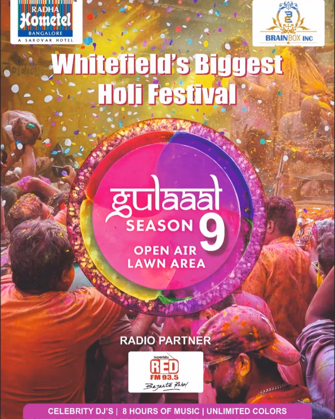 Whitefield's Biggest Holi Festival - Gulaaal Season 9