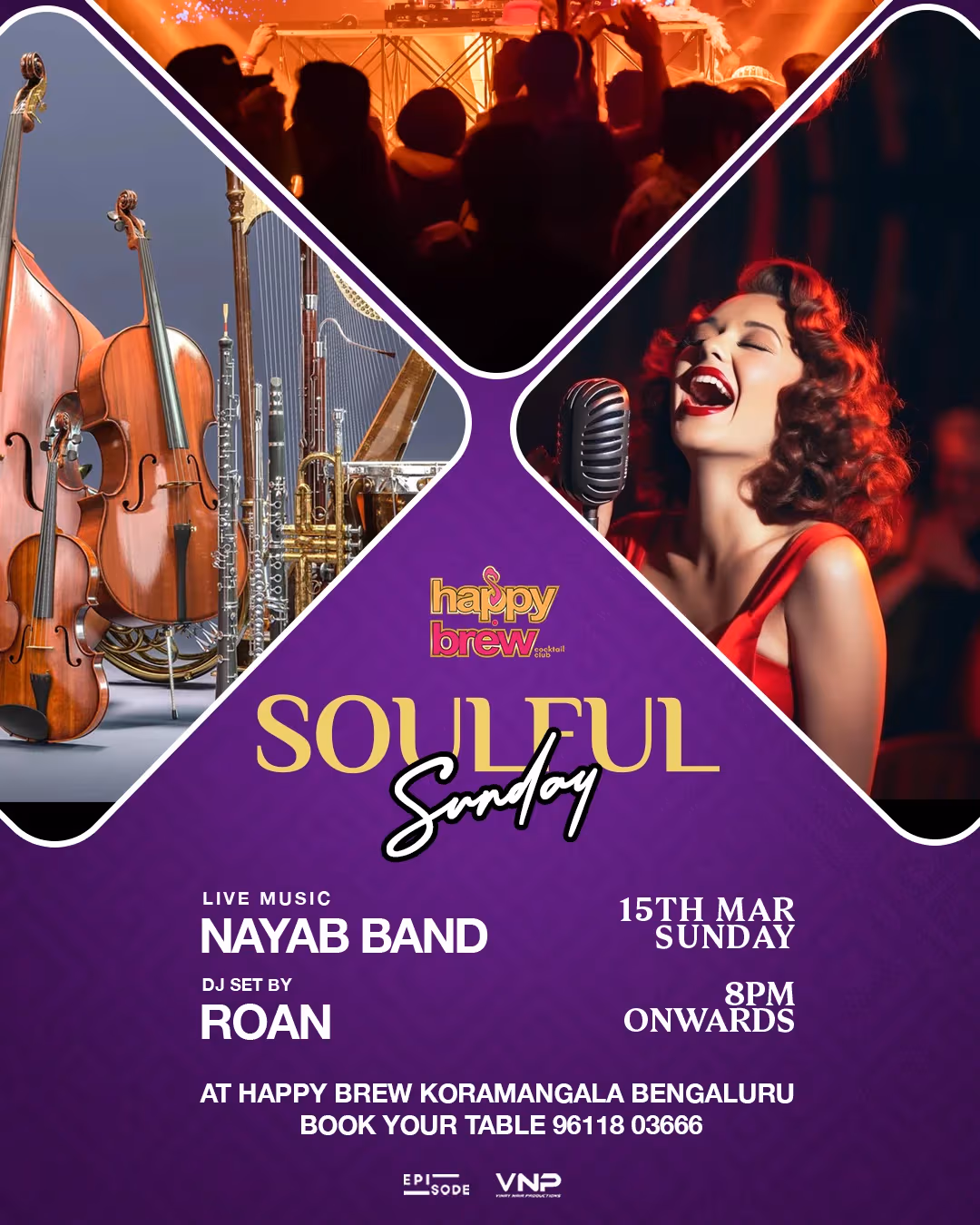 Soulful Sunday  at Happy brew 