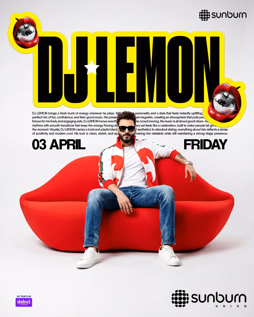 DJ Lemon Live at Sunburn Union