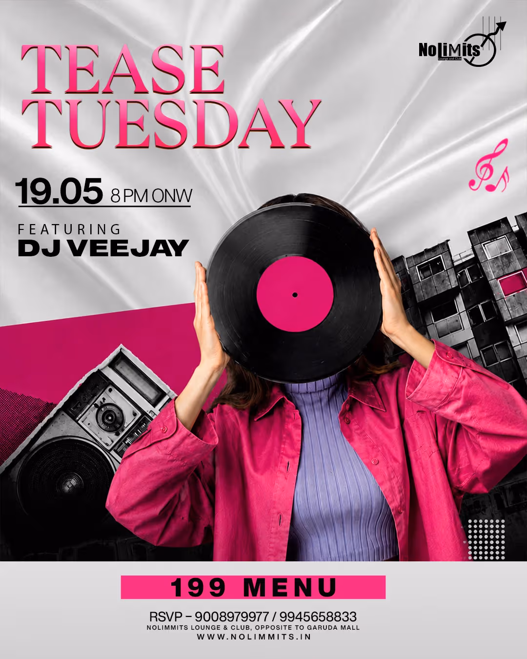  TEASE TUESDAY FT. DJ VEEJAY 