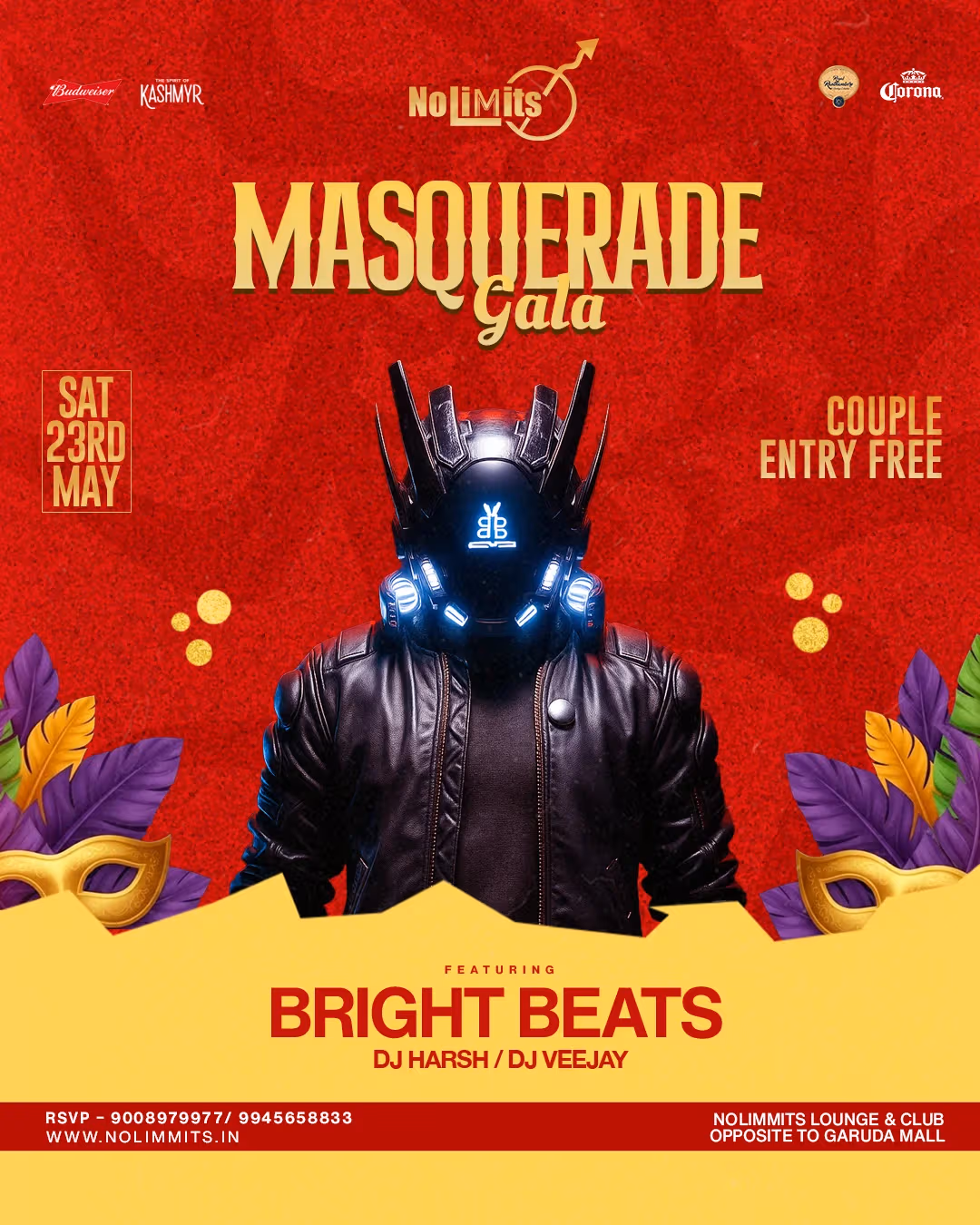 MASQUERADE GALA FT. BRIGHT BEATS