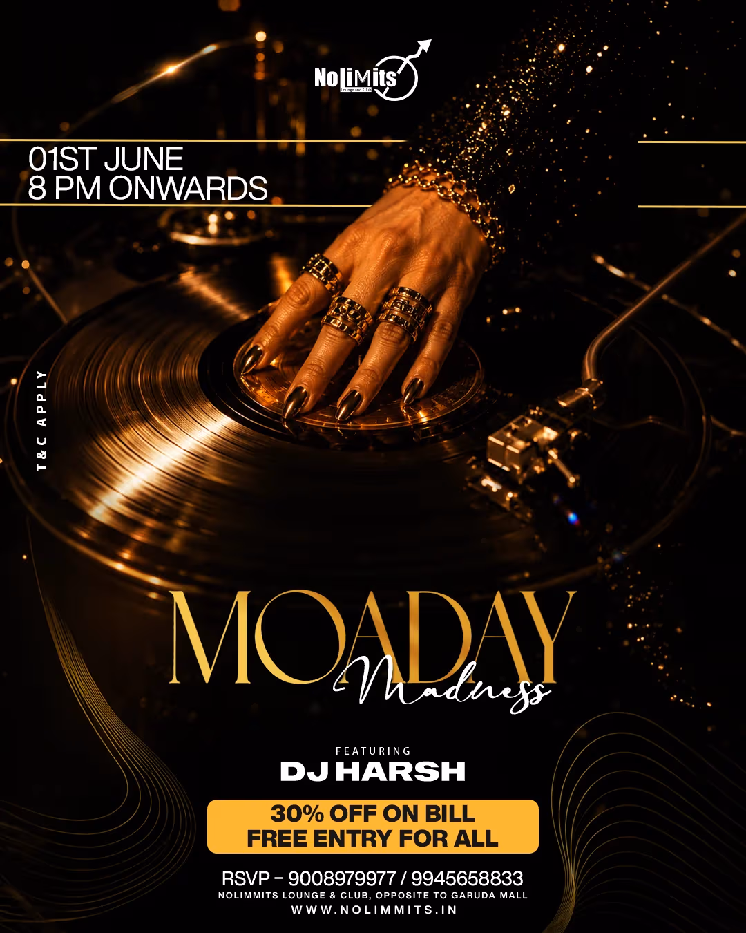 MONDAY MADNESS featuring DJ HARSH