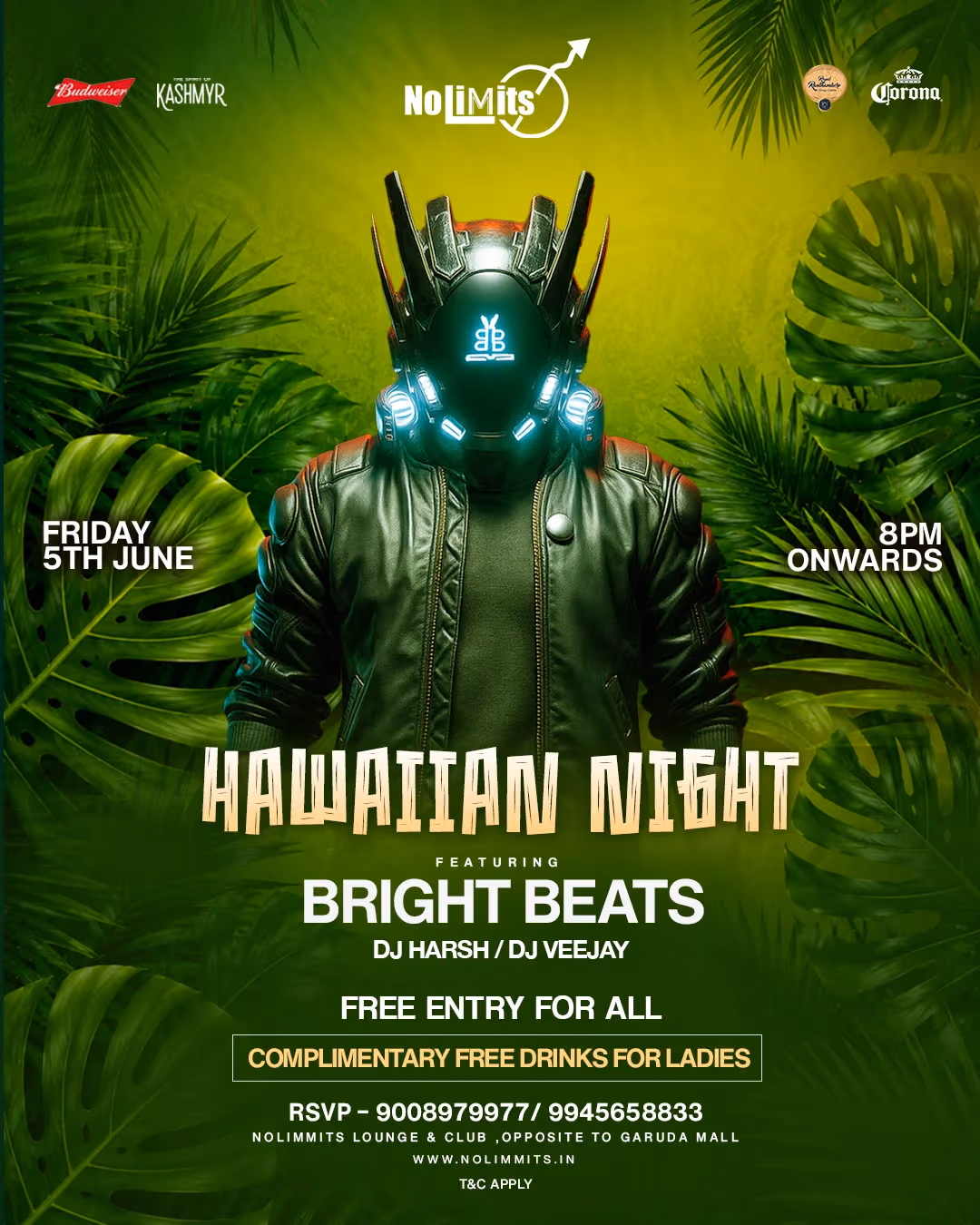 HAWAIIAN NIGHT FT. BRIGHT BEATS 