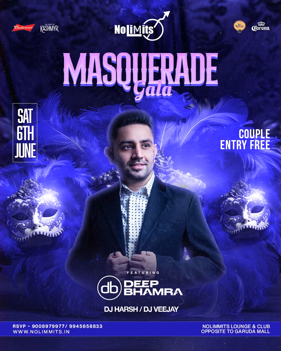 MASQUERADE GALA FT. DEEP BHAMRA 