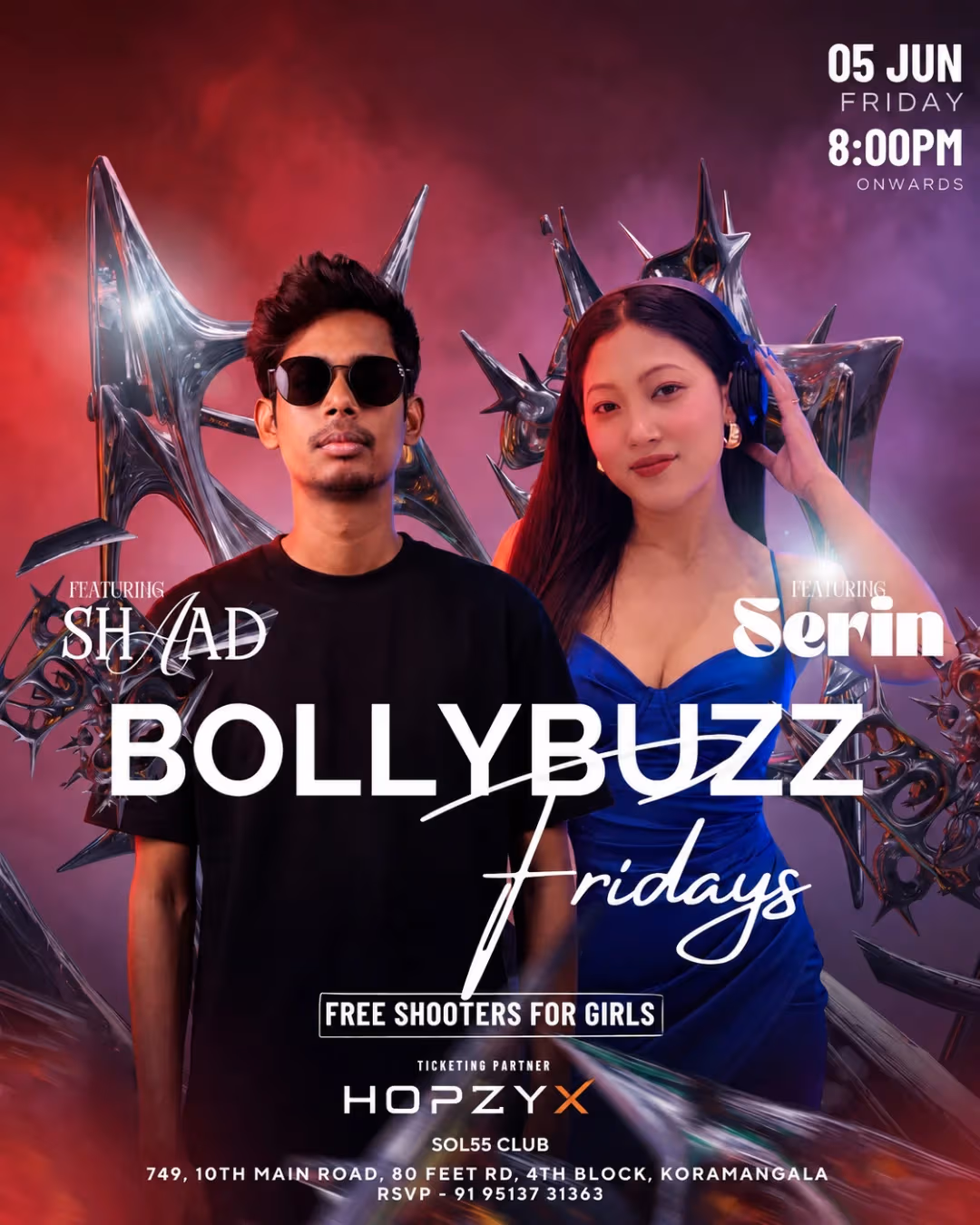 BollyBuzz Fridays ft. DJ Shaad & Serin