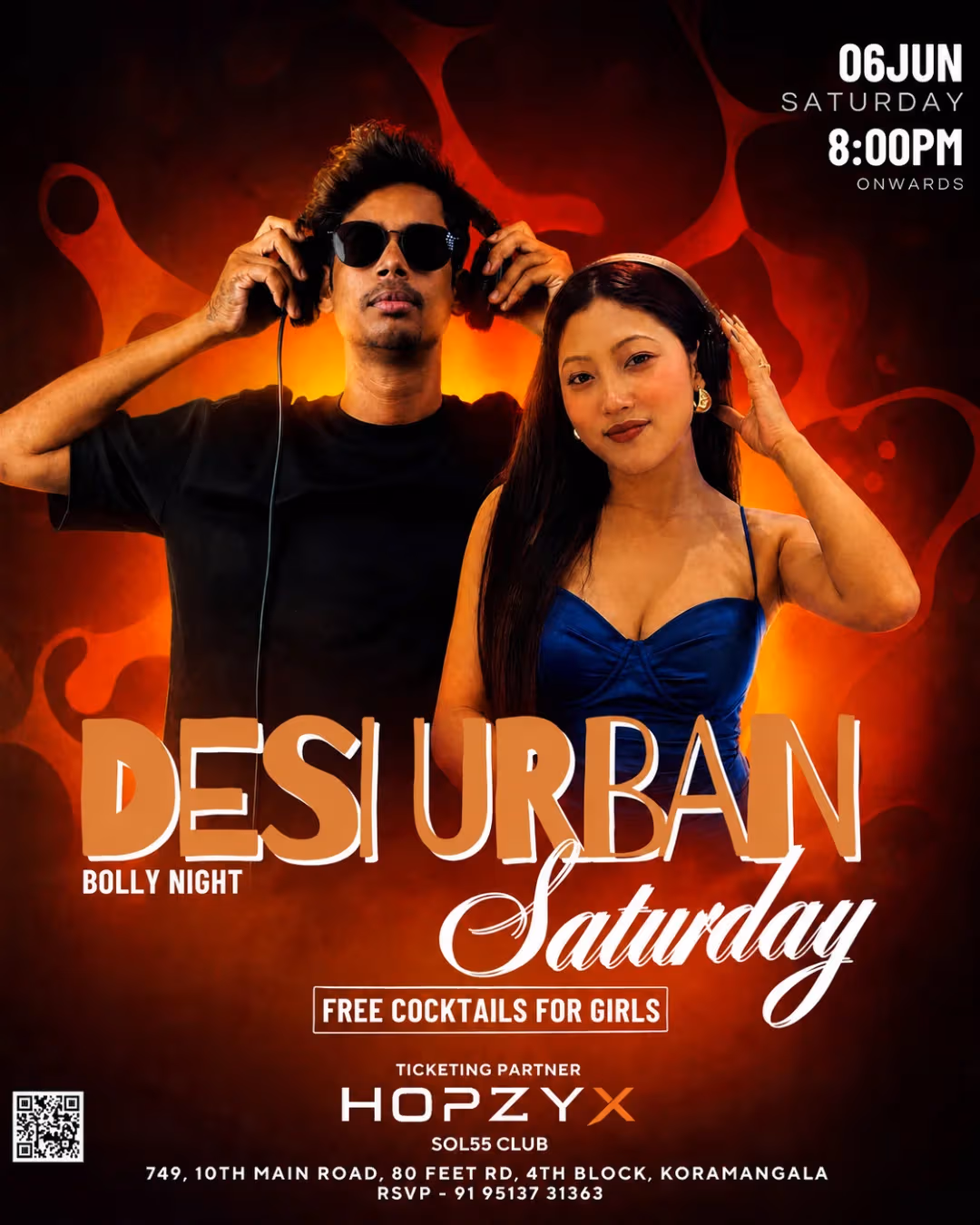 Desi Urban Saturday – Bollywood Night