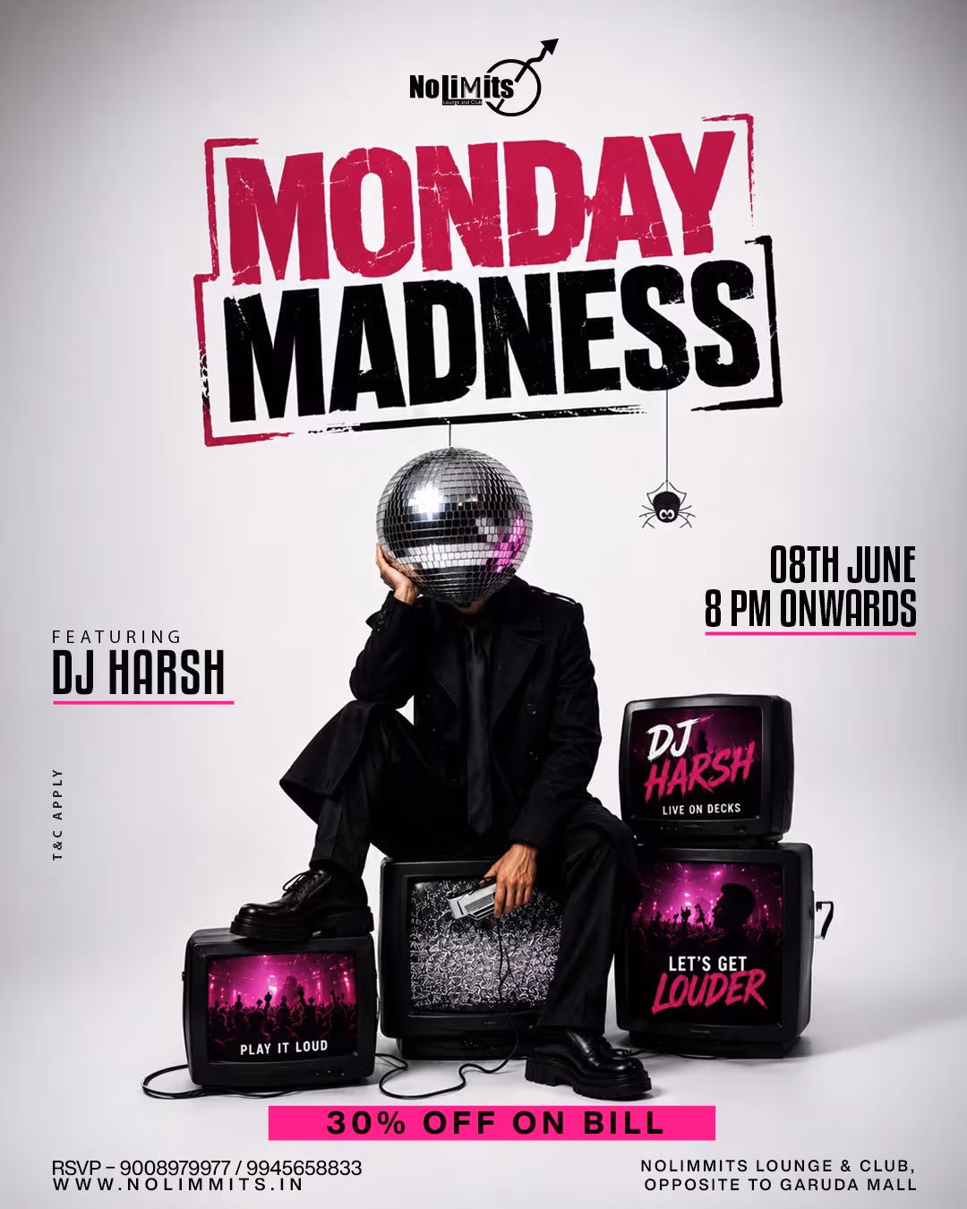MONDAY MADNESS FT. DJ HARSH