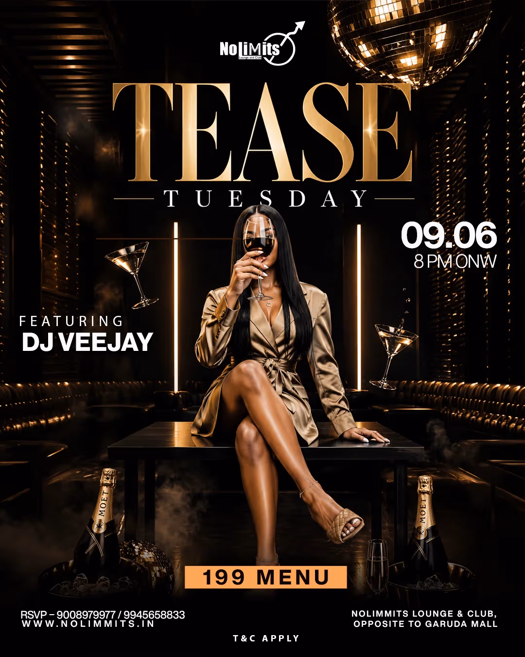 TEASE TUESDAY FT. DJ VEEJAY