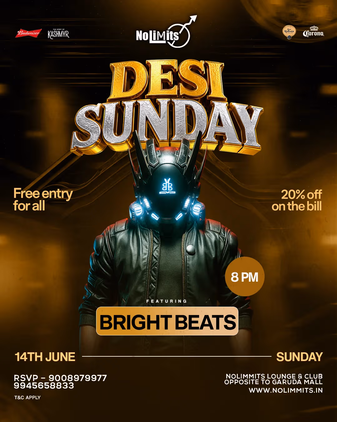 DESI SUNDAY FT. BRIGHT BEATS 
