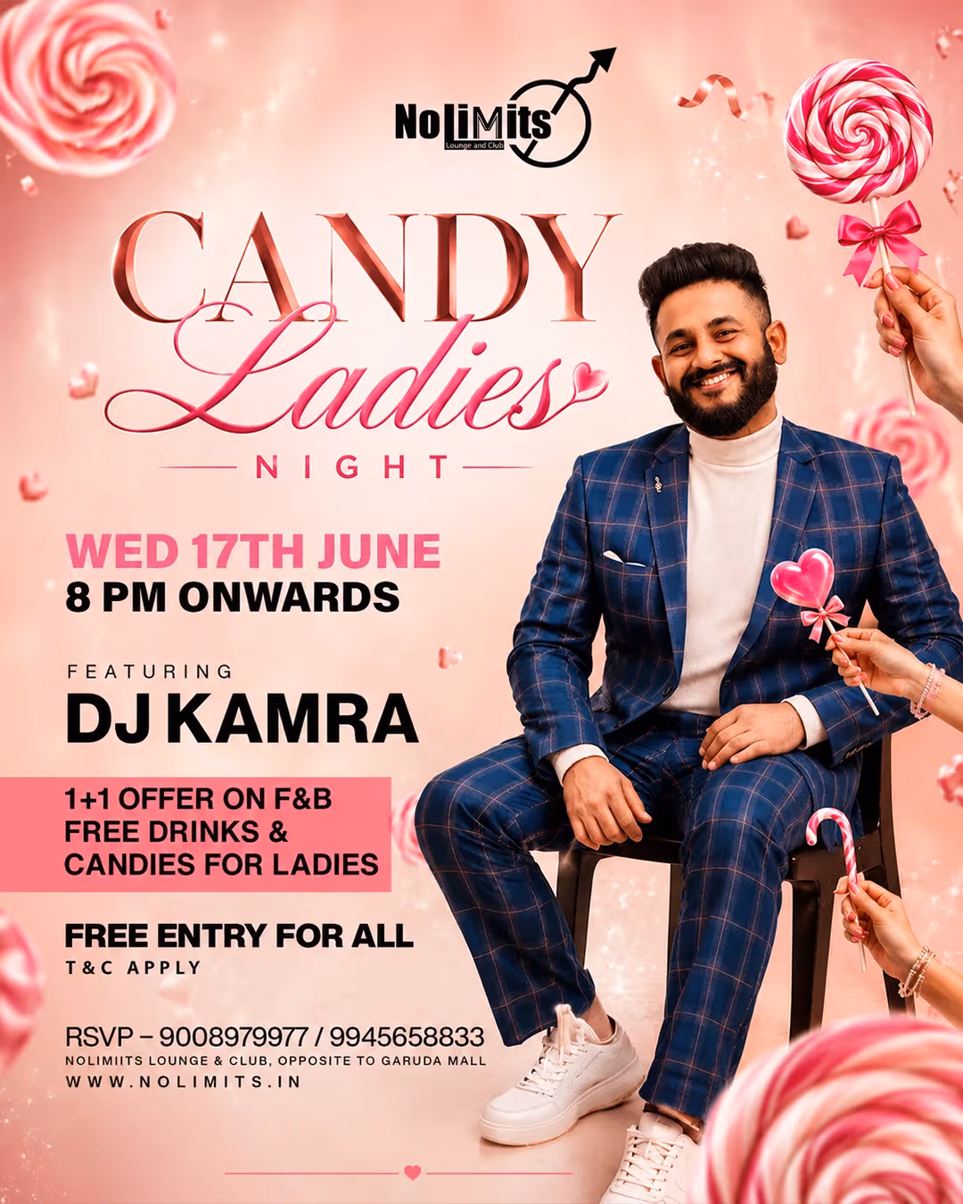 CANDY LADIES NIGHT FT. DJ KAMRA