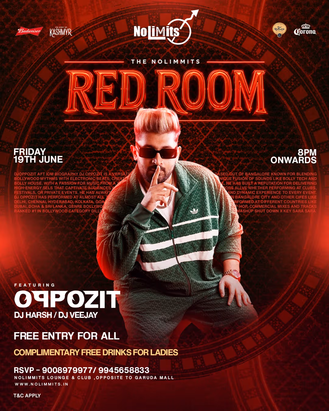 THE NOLIMMITS RED ROOM FT. OPPOZIT