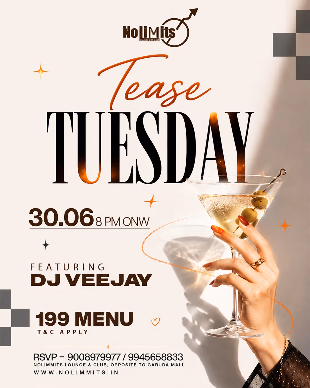 TEASE TUESDAY FT. DJ VEEJAY