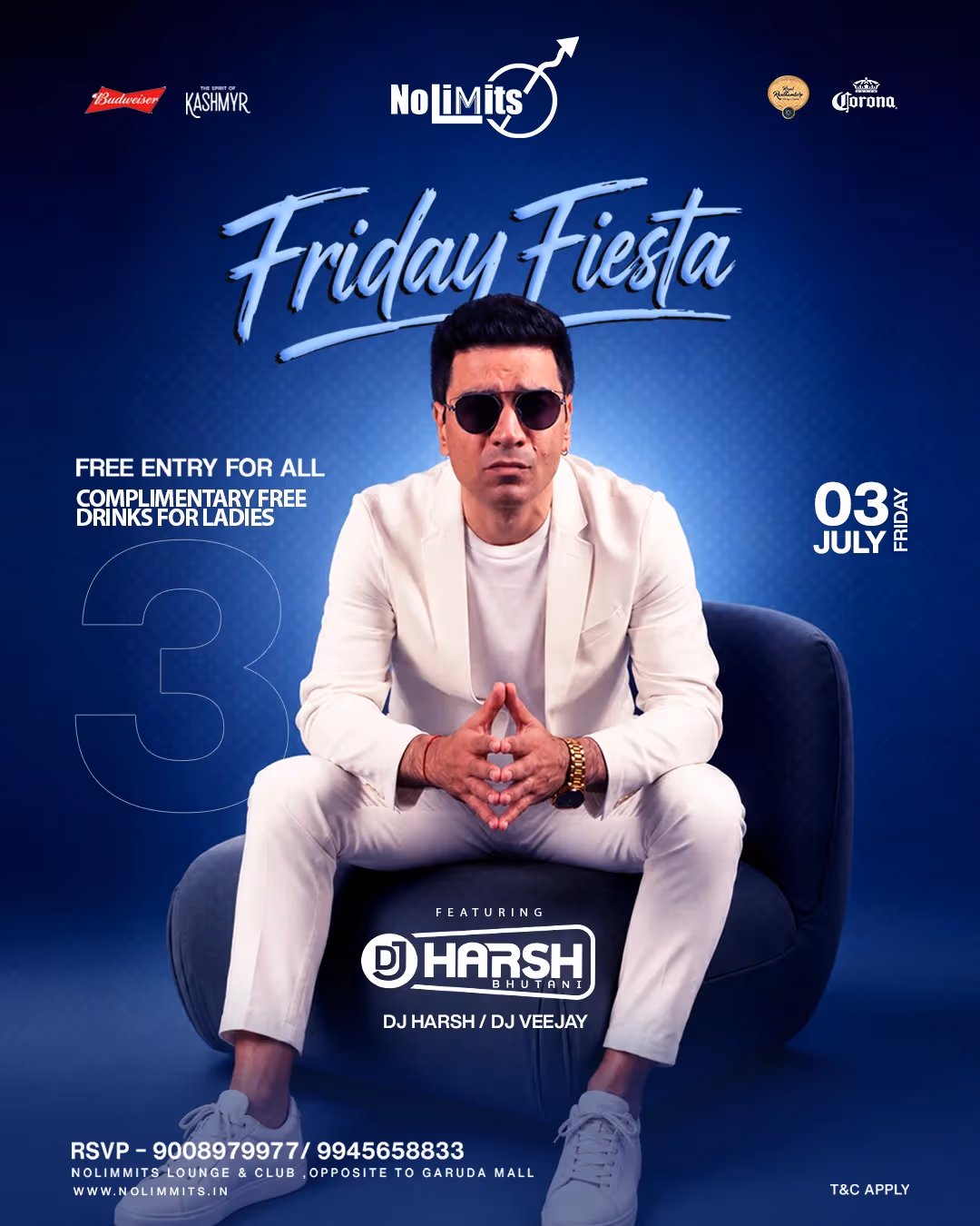 FRIDAY FIESTA FT. DJ HARSH BHUTANI 
