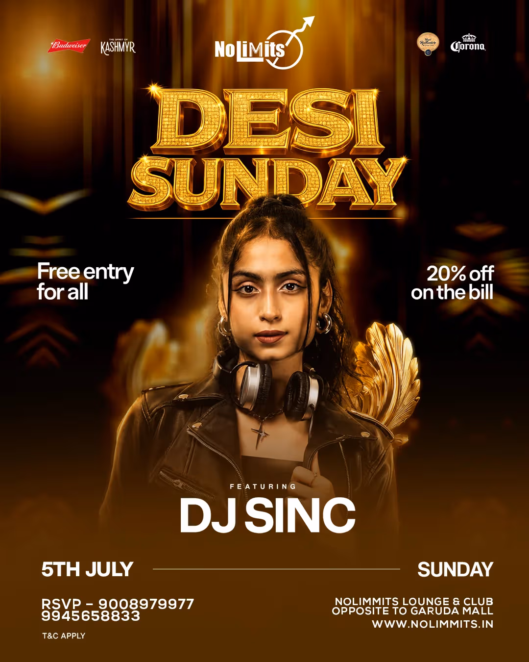 DESI SUNDAY FT. DJ SINC 
