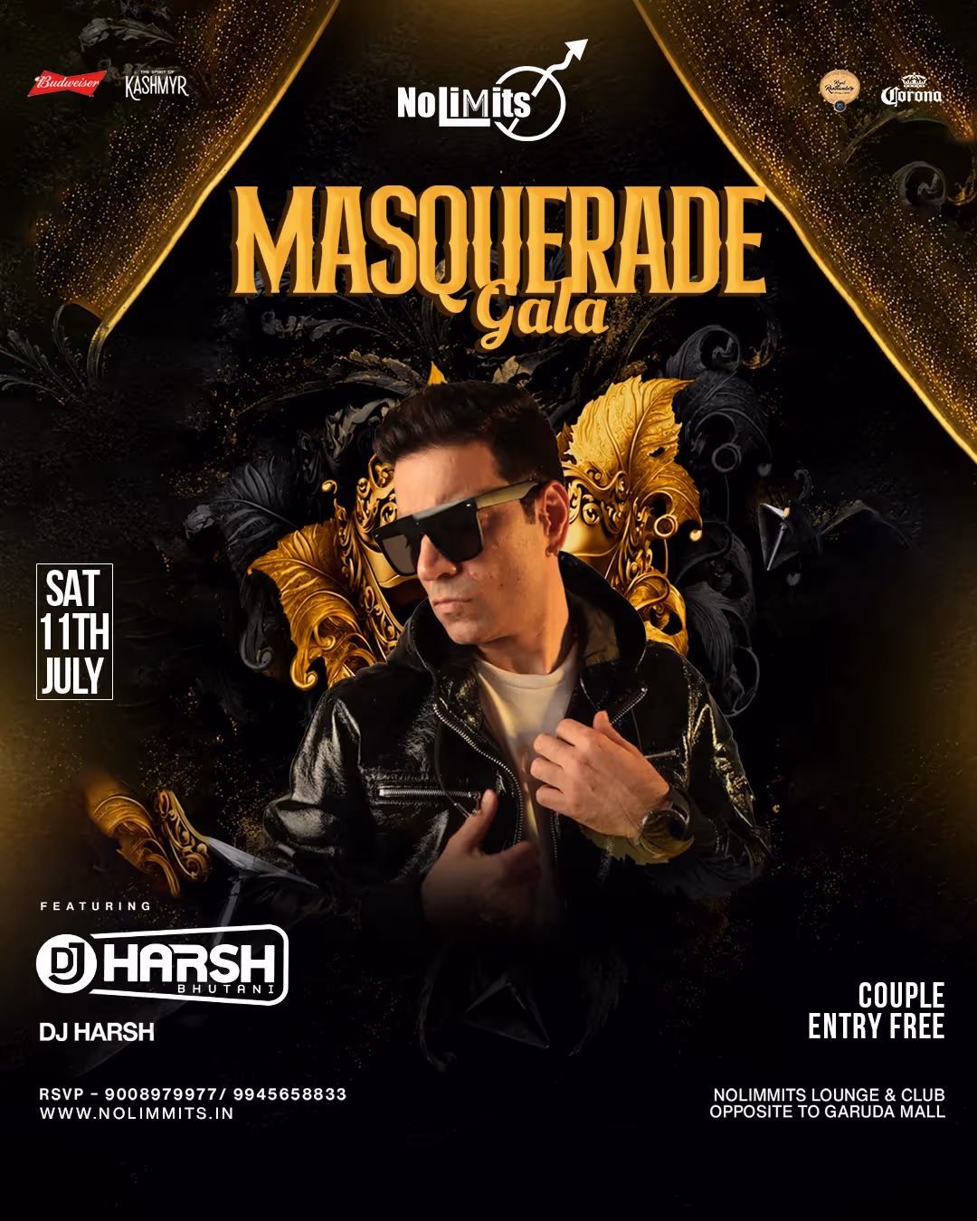 MASQUERADE GALA FT. DJ HARSH BHUTANI 
