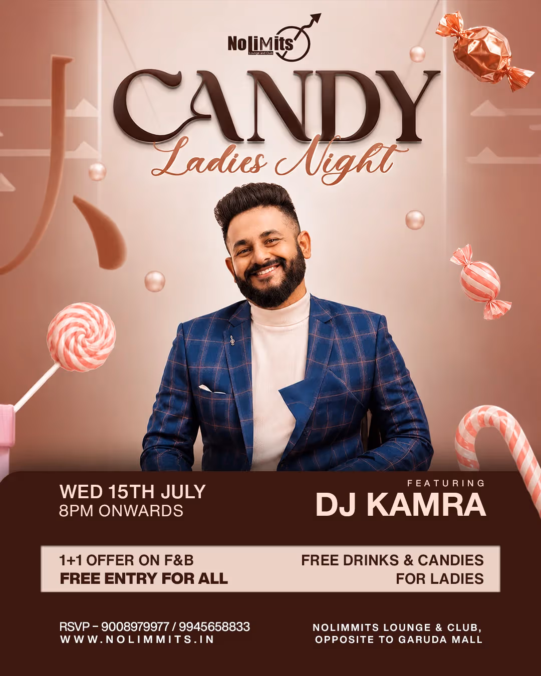 CANDY LADIES NIGHT FT. DJ KAMRA