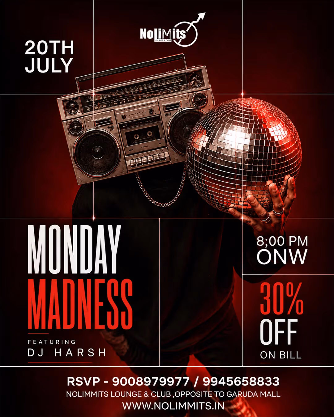 MONDAY MADNESS FT. DJ HARSH