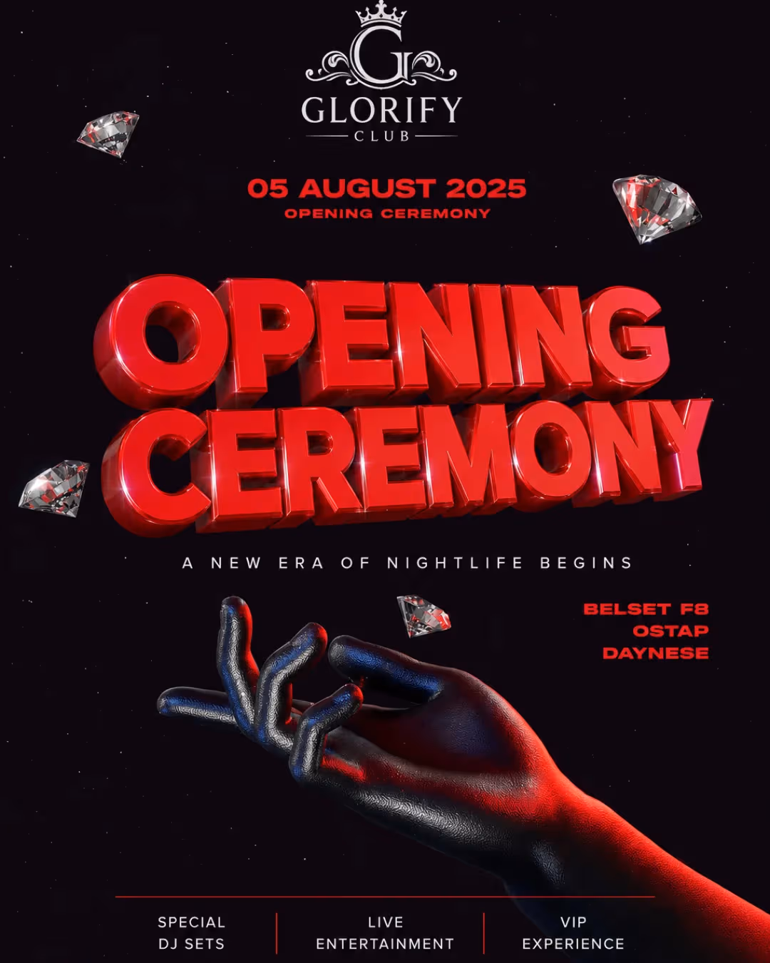Glorify Club Grand Opening Ceremony | A New Era of Nightlife Begins