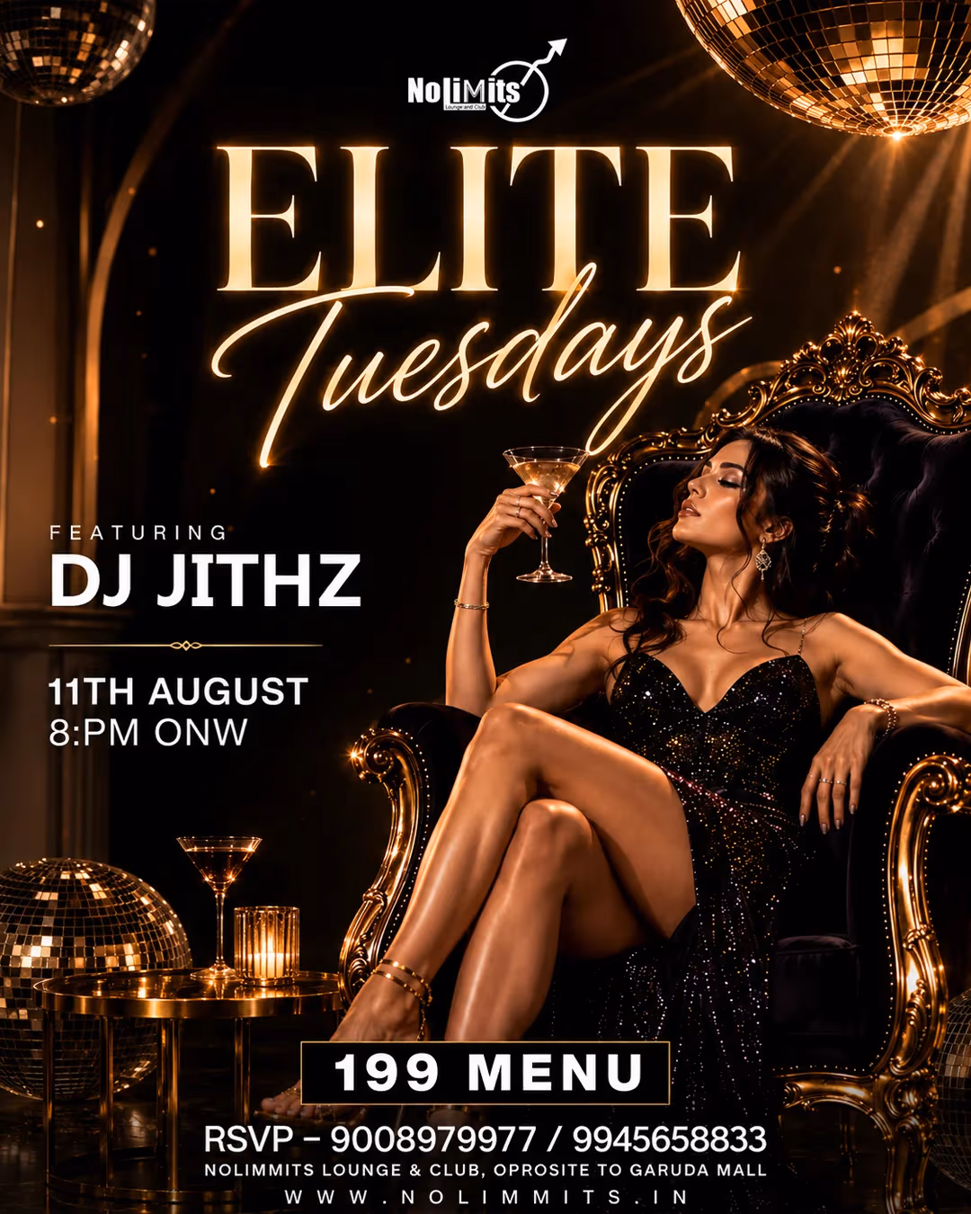 ELITE TUESDAYS FT. DJ JITHZ