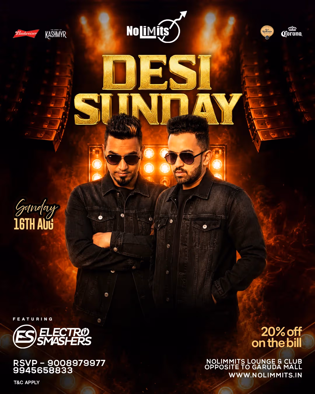 DESI SUNDAY FT. ELECTRO SMASHERS