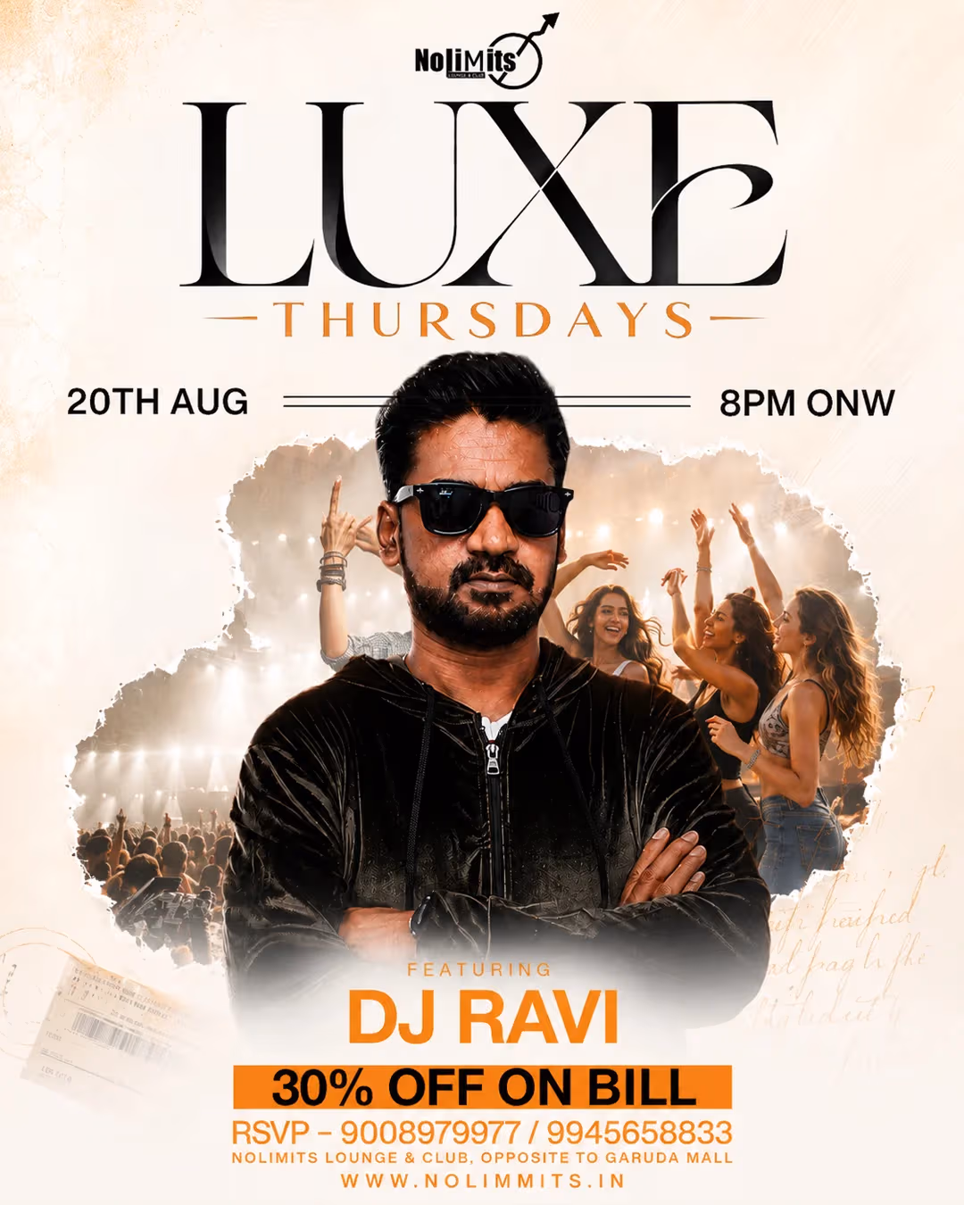 LUXE THURSDAYS FT. DJ RAVI