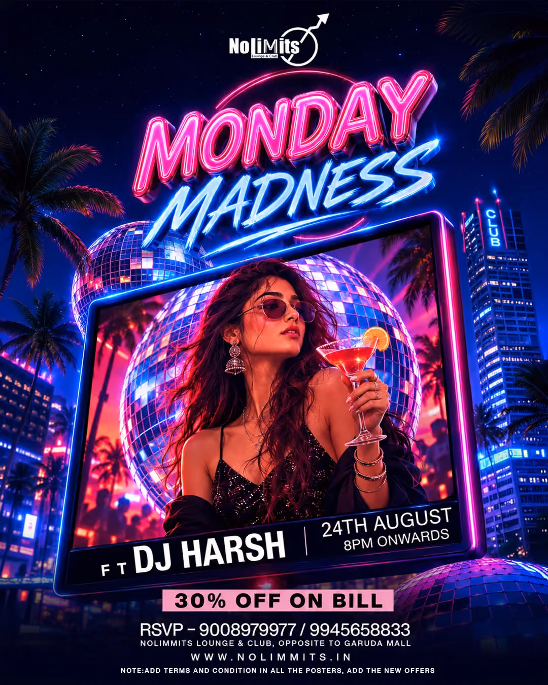 MONDAY MADNESS FT. DJ HARSH