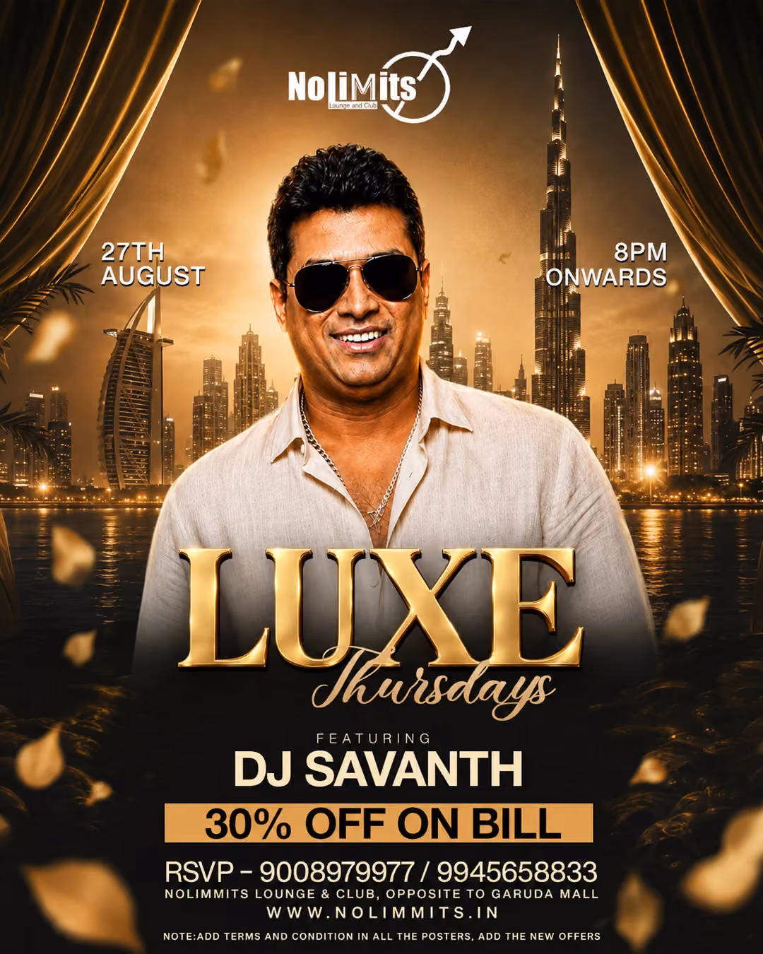 LUXE THURSDAYS FT. DJ SAVANTH