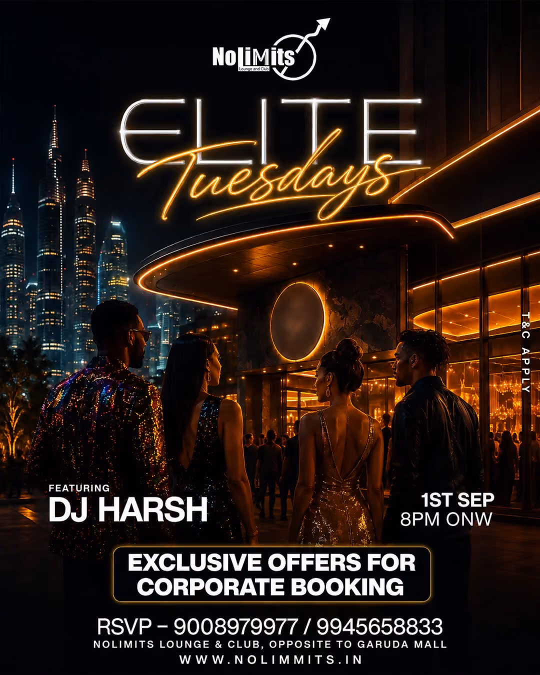 ELITE TUESDAYS FT. DJ HARSH