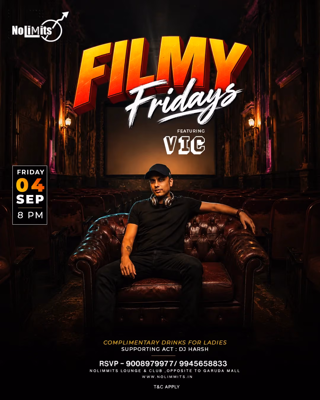 FILMY FRIDAYS FT. VIC & DJ HARSH 