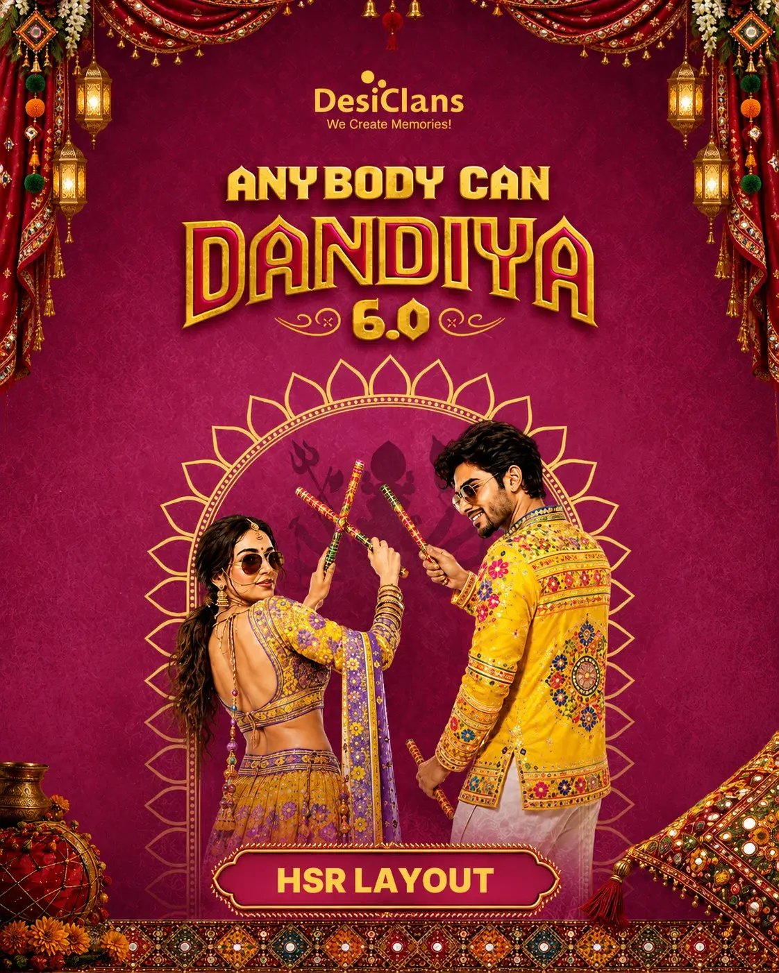 Anybody Can Dandiya 6.0 - HSR Layout