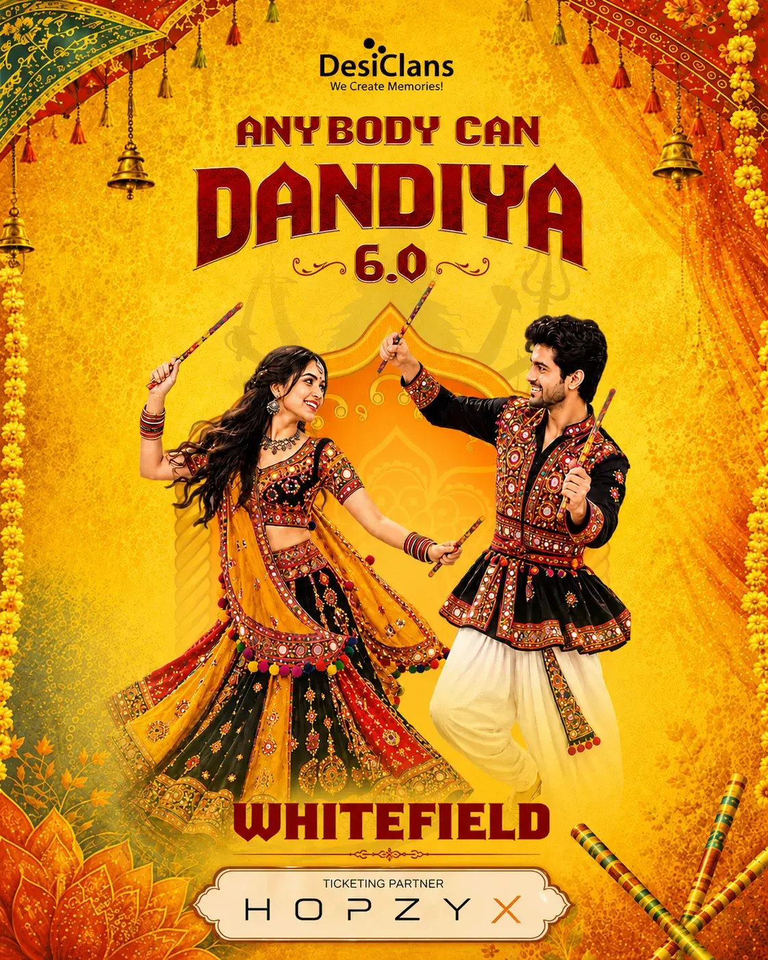 AnyBody Can Dandiya 6.0 - Whitefield