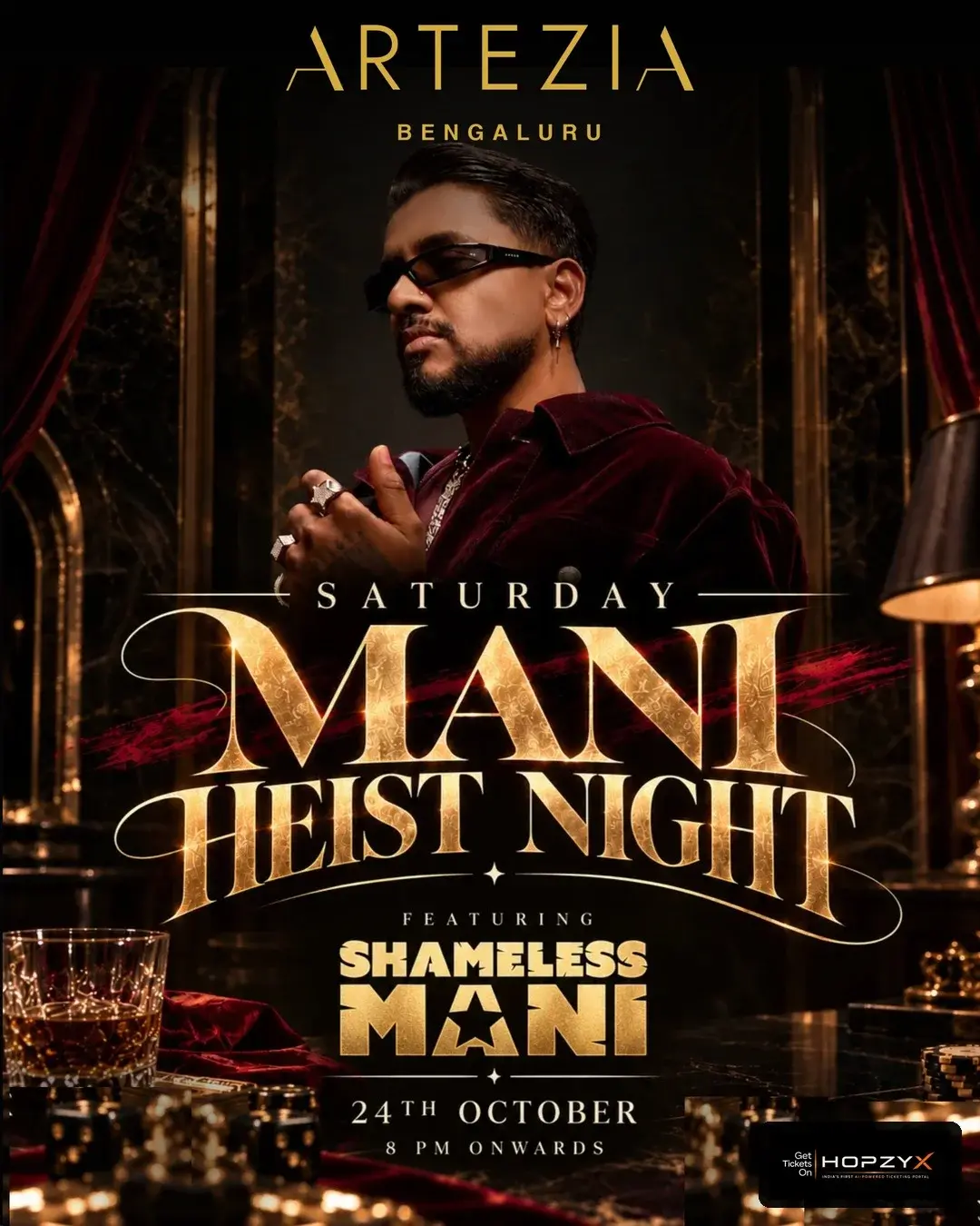 MANI HEIST NIGHT feat. SHAMELESS MANI