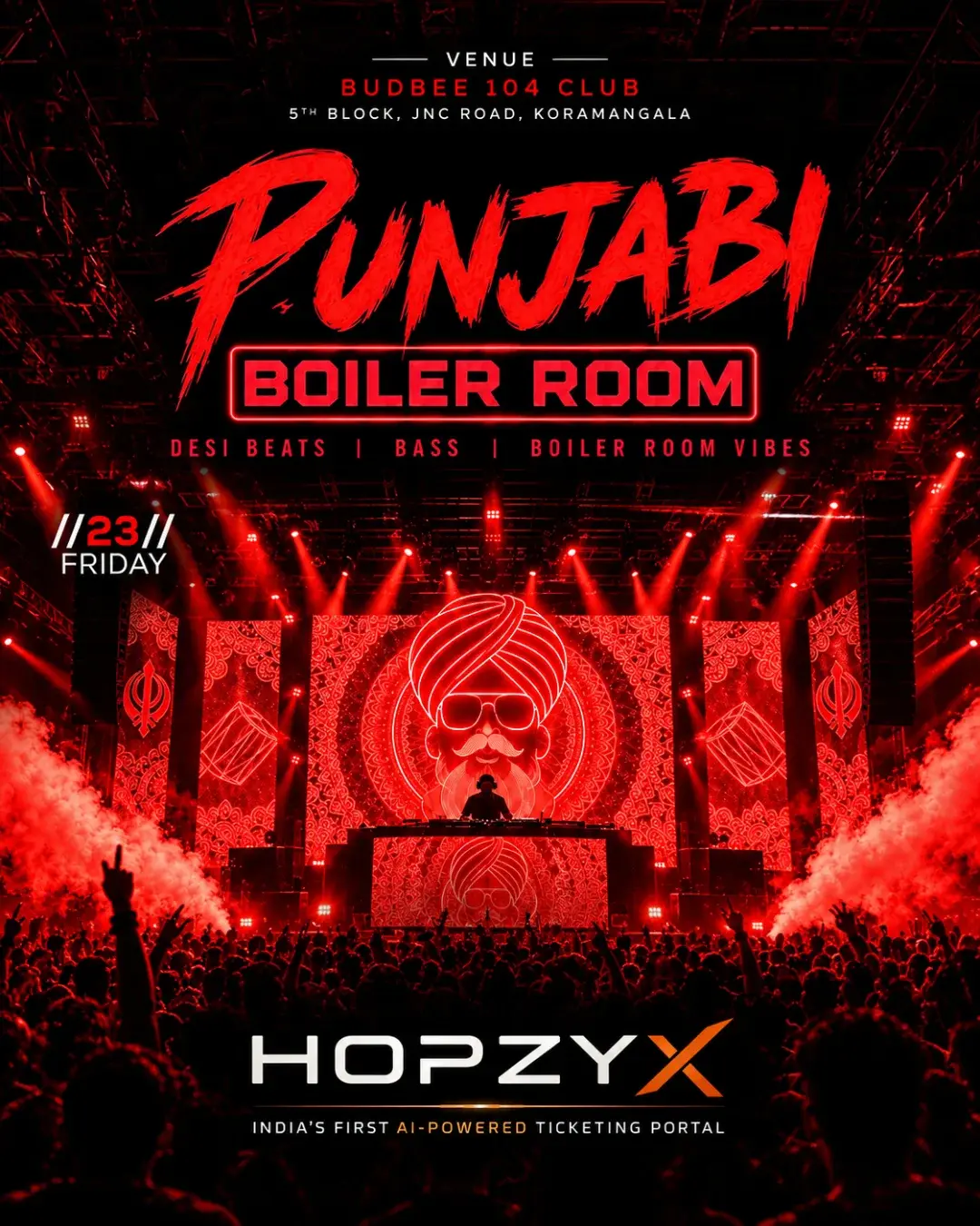 🔥 PUNJABI BOILER ROOM — DESI BEATS. HEAVY BASS. PURE MADNESS. 🔥