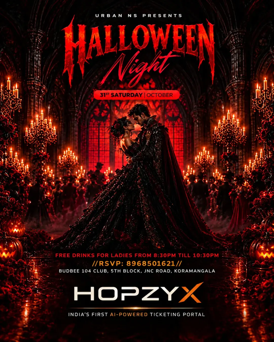 🎃 HALLOWEEN NIGHT – A HAUNTINGLY GOOD EXPERIENCE 🩸