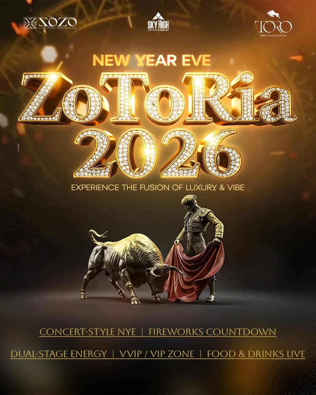 ZoToRia 2026 – High-Energy New Year’s Eve Celebration!