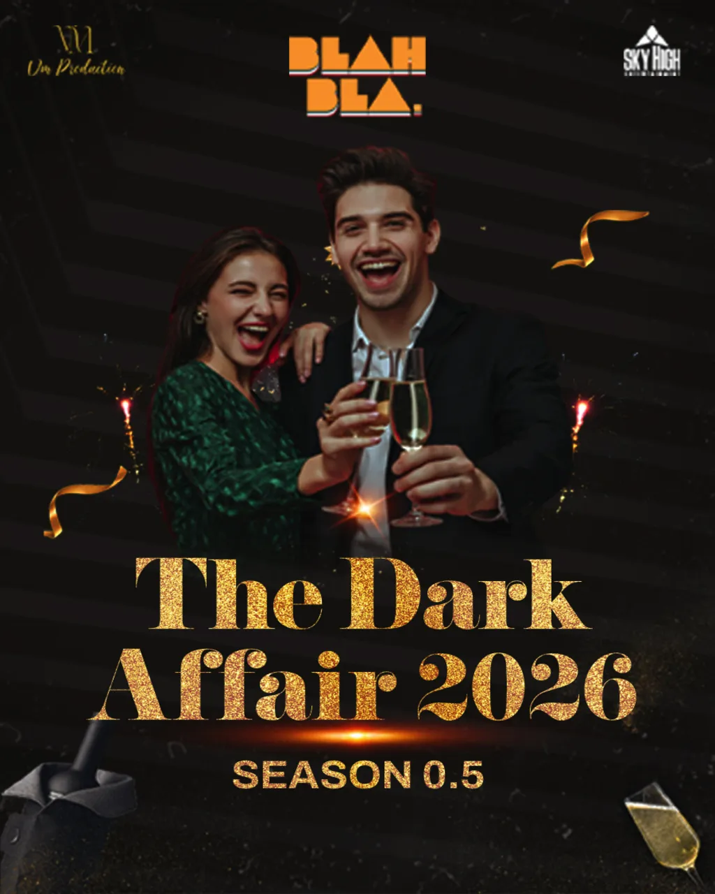 THE DARK AFFAIRS 2026 – New Year’s Eve at Blah Blah