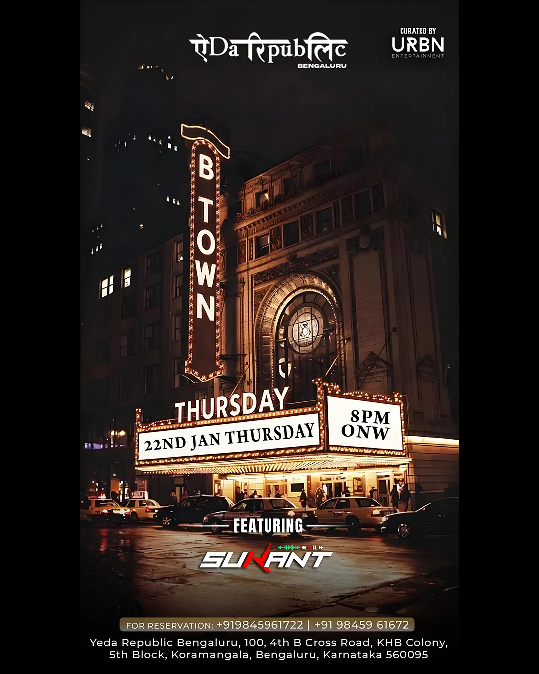 B-Town Thursdays ft. DJ Sukant