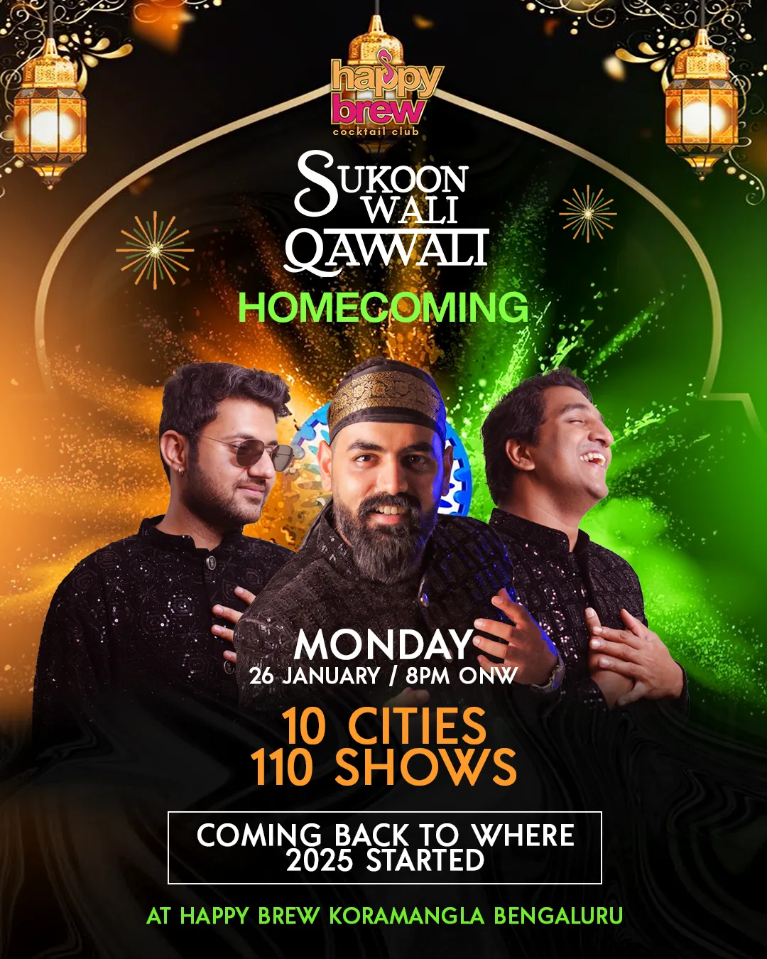 Sukoon Wali Qawwali – Homecoming Tour